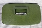 Vintage Royal Traveller Train Case Green Hard Shell Makeup Cosmetic Case