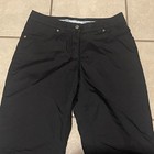 Fera Skiwear Women s Black Insulated Ski Pants With Pockets Size 6l