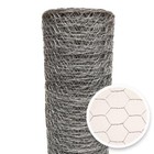 Poultry Netting Chicken Wire Steel Fence Hexagonal Mesh 20g 2in X 6ft X 150ft