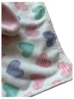Carters Pink Bunny Rabbit Hearts Plush Baby Security Blanket Lovey 2016