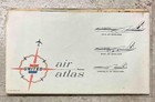 Air Atlas United Airline Brochure  Map  History  Routes  Cities  Information Etc