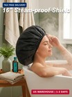 Extra Large Shower Cap  Double-layer Waterproof Reusable  Xl Satin Lining