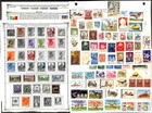 Romania Stamp Collection On 40 Regent   Album Pages  1865-1966  bt 