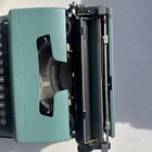 Olivetti Lettera 32 Barcelona Spain Typewriter Zippered Case Tested Working