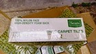 10 Pack Vintage Retro Mcm Green Sears Shag Carpet Tiles  9 Packs Available  Nos