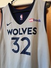 Karl Anthony Towns Minnesota Timberwolves Practice Worn Used Nike Jersey Kat