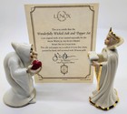 Lenox Disney  wonderfully Wicked  Salt And Pepper Set new