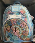 Loungefly Disney Princess Cinderella Stained Glass Mini Backpack   Ears Set Nwt