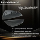 Carbon Fiber Texture M Style Mirror Cover Caps For 2021-2024 Lexus Is350