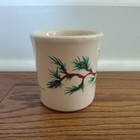 Tepco China Restaurant Ware Coffee Mug Personalized Lee Carpenter Pine Cones