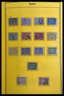 Egypt 1866-1957 Mh used Stamp Collection In 1 Binder