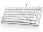 Ajazz Ak820 Wired Rgb Mechanical Gaming Keyboard 82 Keys With Knob Hot Swappable