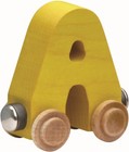New Personalized Wooden Name Train Set 8pc Fits Thomas Brio By Maple Landmark N8