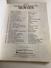 Electronic Keyboard Music Book Greatest Hits From The Movies 1985 E-z Play Zbc