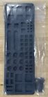 Tool Storage Rack - 63 Holes  Plastic  3-layer  Black  Organizer  Assembly Requ 