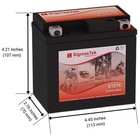 Sigmastek Stz7s Agm Battery For Yamaha Ttr230 230cc  2005-2022  - 120cca 12v