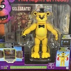 Fnaf Five Nights At Freddy s Jazwares Golden Freddy Office Set 5  Figure New