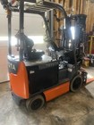 2018 Toyota 8fbcu30 3 000 Lbs  Electric Warehouse Forklift Lift Truck Bidadoo