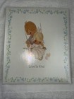 Vtg Precious Moments Hallmark Keepsake 1992 Love Is Kind Photo Album Nib