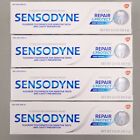 Sensodyne Whitening Fluoride Toothpaste 4 Pack Sensitive Teeth Repair 3 4 Oz Ea