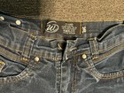 W Jeans Women s Blue Denim Cut Off Shorts Medium Wash Size 36 5-pocket Design