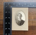 Philadelphia Handsome Young Man Small Antique Vintage Photo