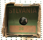 Nos Vintage Sylvania 26 Radio Vacuum Tube Untested In Original Box