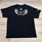 Kyle Busch 2015 Sprint Cup Champion Shirt Nascar Men   s Black Racing Tee Xl