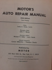 Vintage Motors 1972 Auto Repair Manual 35th Service Hardcover Book