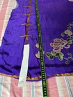 Antique Chinese Qing Dynasty Silk Robe  Vintage Embroidered Costume Collectible