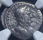 Emperor Hadrian 117-138ad Ngc Certified Ancient Roman Coin Denarius Genuine
