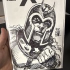 Marvel Uncanny X-men Variant Edition Magneto Sketched By Bob Hall 
