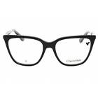 Calvin Klein Women s Eyeglasses Black Full Rim Frame Clear Lens Ck23513 001