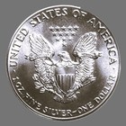 1987  American Silver Eagle  1  Oz   Pure Fine Silver Bullion Coin  999  Bu-unc