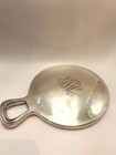 Antique Gorham Sterling Silver Vanity  Hand Held Mirror C1900s 7    Width 9    Len