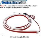 Car Hood Led Light Strip  Dynamic Scan Start Up Daytime Running Light Strip  71