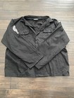 Official Slipknot Men s Black Military Jacket L Button Front Pockets Logo