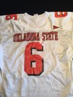 Game Worn Used Oklahoma State Cowboys  Football Jersey  6 Sports Belle Xxl