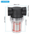 1 Inch Female In Line Strainer With 200 Mesh Stainless Steel Filter Screen