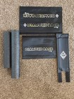 Diamond Back Ii Hot Cool Silver Streak Bmx Freestyle Bike Pads Old School Blk Sl