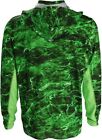 Paramount Mossy Oak Elements Performance Fishing Sun Hoodie  morey Green 