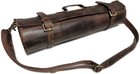  Leather Knife Roll Bag Chef s Knife Storage Cutlery Sheath Artist Holder Case6