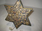 Vintage Mexican Milagros Star Folk Art Wood   Life Of Jesus   8 25  X 8 5 