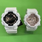 Sale New With Casio Official Warranty G-shock Ga 110rg 7ajf Baby G Ba 110x 7a1jf