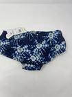 Speedo Men   s Euro Swim Brief - Blue And White Print- 30msrp  45 Nwt
