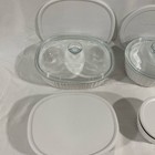Corningware French White 17-pc Round oval Bakeware Set  White
