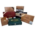 Empty Wooden Cigar Boxes  set Of 10 