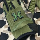 New Hk Army Hardline Paintball Gloves - Olive Camo - X-large