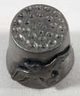 Vintage Pewter Signed 1991 Bird Thimble Nautical Beach