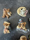 Lot Of 31 Vintage Boyds Bears Resin Pins Bearwear Folkwear Collection Bulk Whole